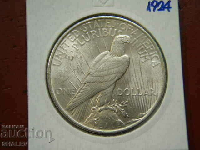 1 Dollar 1924 United States of America - AU/Unc