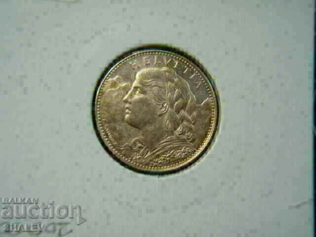 10 Francs 1914 Switzerland /2/ - AU/Unc (gold) - 7 10 Francs 1914 Switzerland /2/ - AU/Unc (gold) - 7