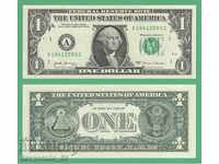 (¯` '• .¸ SUA 1 dolar 2017 (Massachusetts) UNC ¸. •' ´¯)