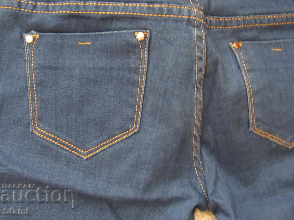 Livrarea Blugi slim dama indigo DANPAISI, marimea 30