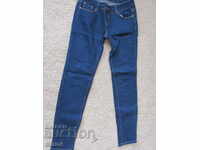 Women's slim jeans indigo DANPAISI, size 30