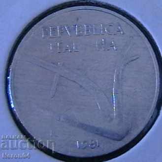 10 lire 1981, Italia