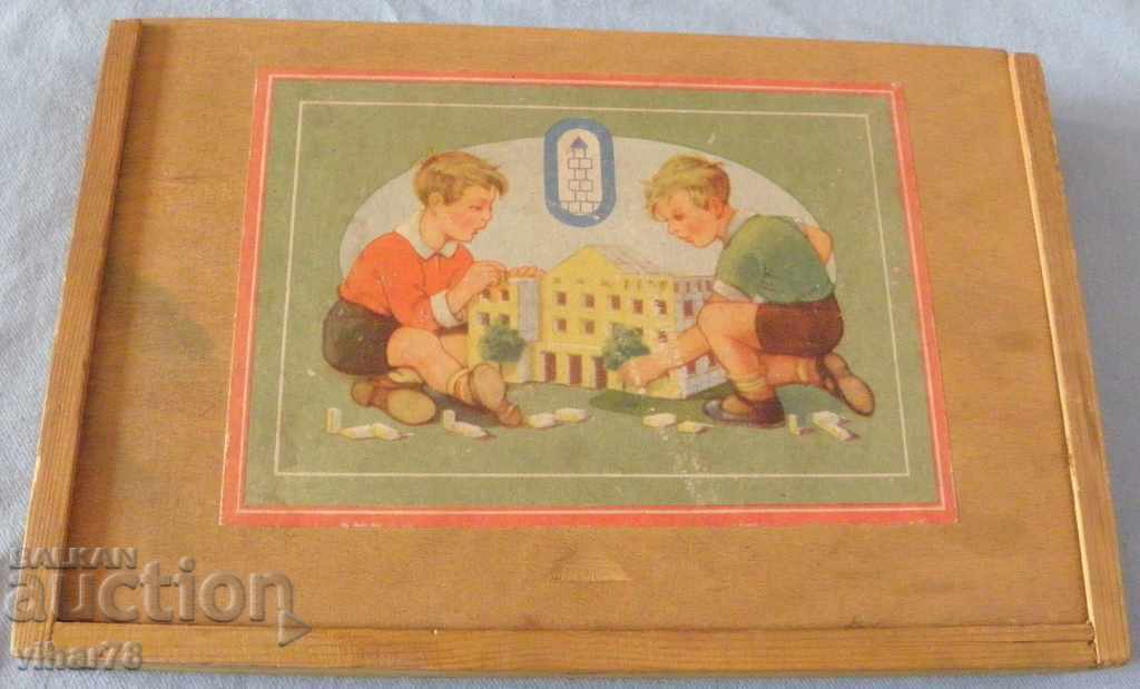 Стара Детска Игра Дървен Конструктор с цена 59.99 лв. | € 30.67 Стара Детска Игра Дървен Конструктор с цена 59.99 лв. | € 30.67