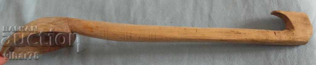 lingura de lemn vechi