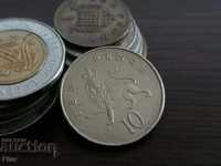 Монета - Великобритания - 10 пенса | 1992г.