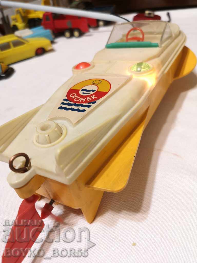 Scooter rusesc mare de jucărie socială cu barcă cu motor „OGONEK” - 6