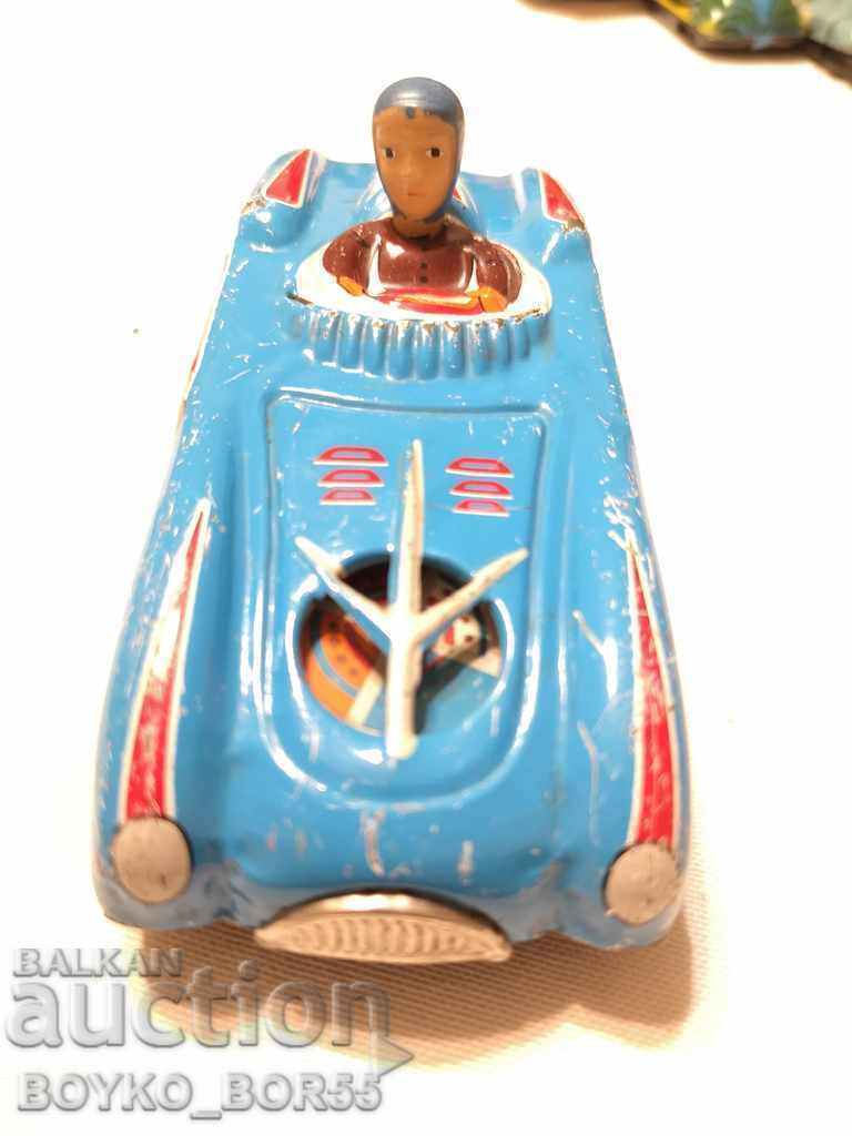 Auction  Very Rare German Metal Racing Car Toy