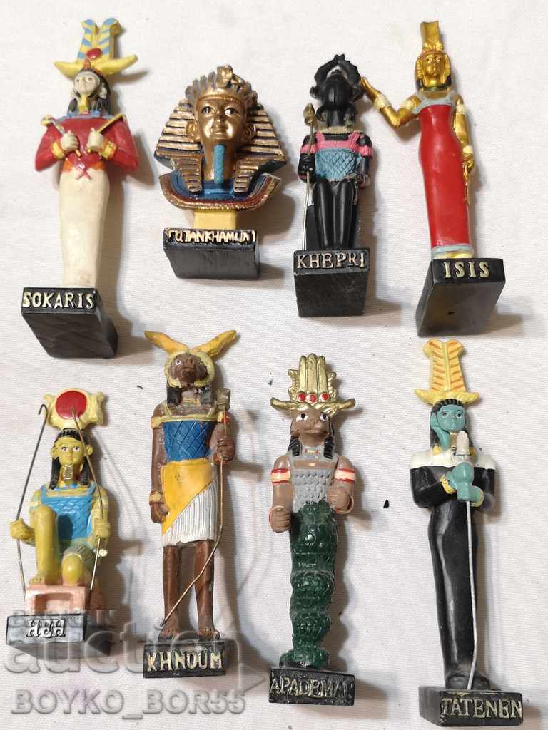 Φιγούρες Μορφές αρχαίων αιγυπτιακών θεοτήτων