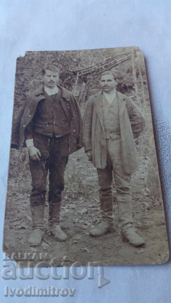 Φωτογραφία Δύο άνδρες 1918