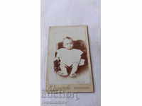 Foto Băiat 1898 Carton