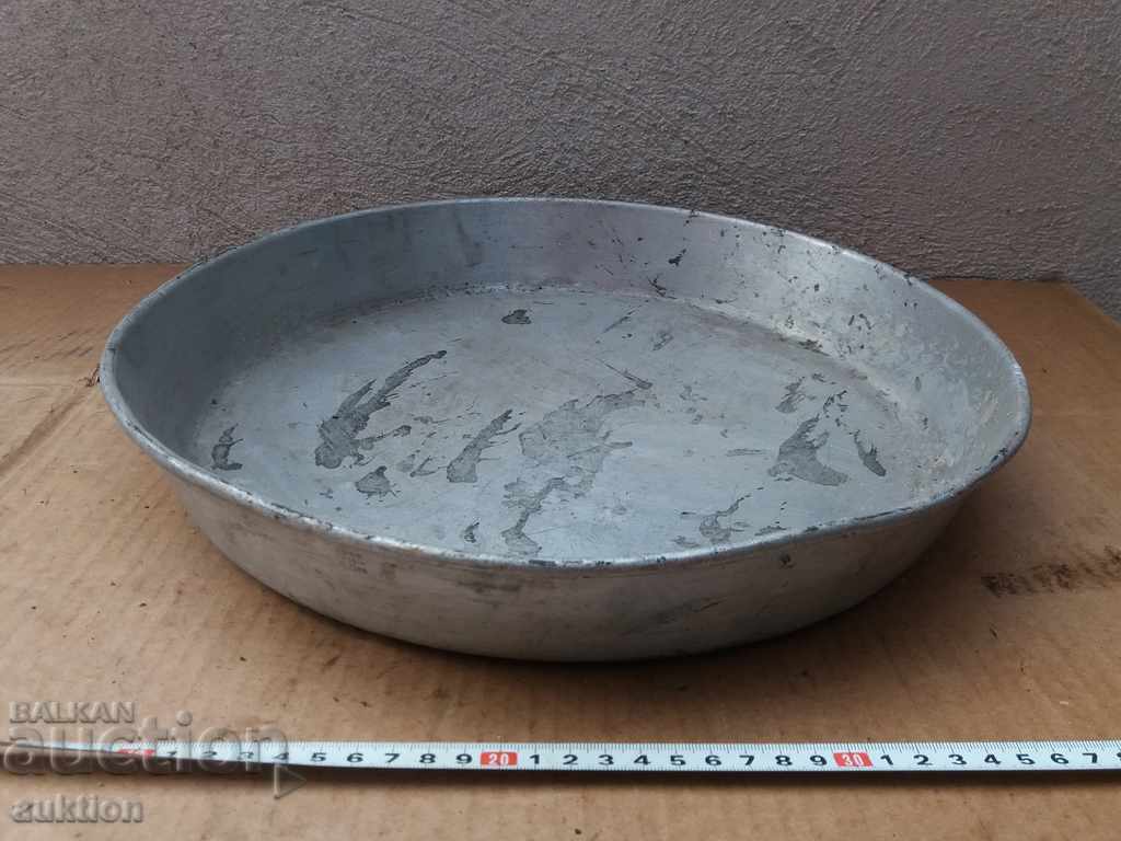 ΣΦΥΡΗΤΟ ΤΑΨΙ ΑΛΟΥΜΙΝΙΟΥ ΓΙΑ ΠΙΤΑ, ΤΟΥΡΤΕΣ - 5