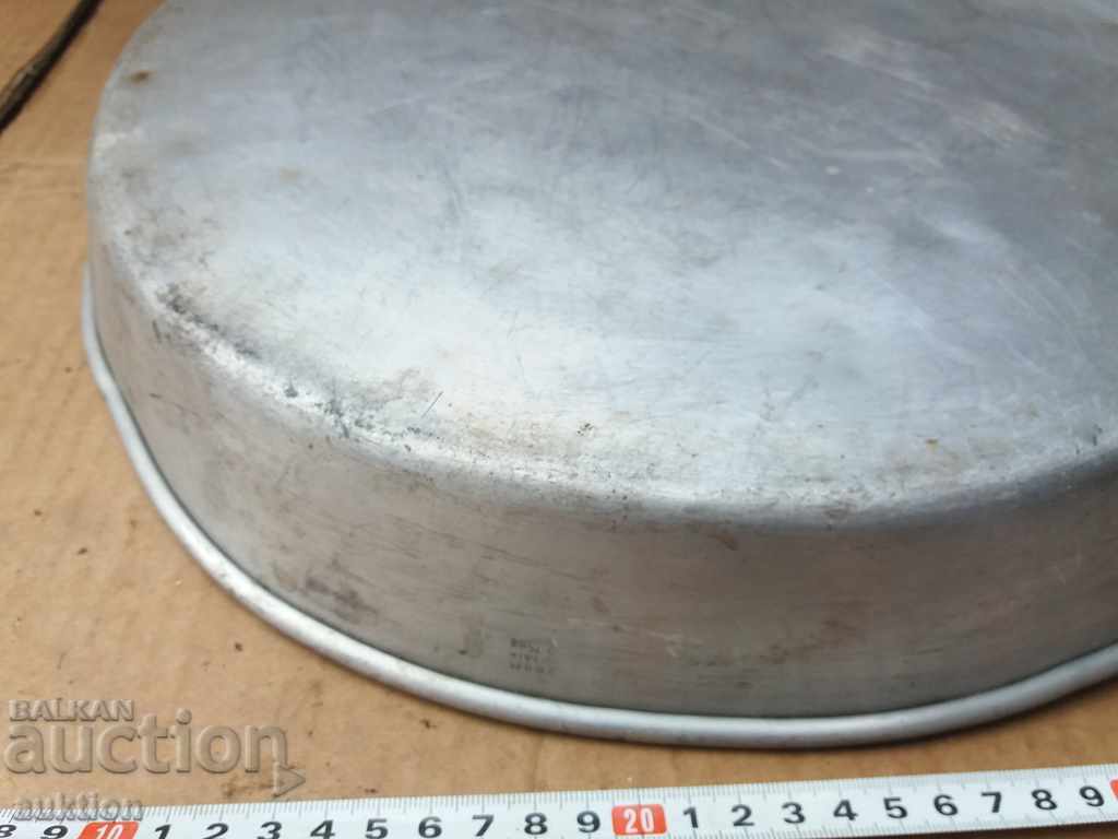 ΣΦΥΡΗΤΟ ΤΑΨΙ ΑΛΟΥΜΙΝΙΟΥ ΓΙΑ ΠΙΤΑ, ΤΟΥΡΤΕΣ - 7