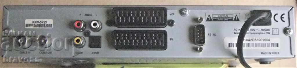 Δημοπρασία Συσκευή ψηφιακής τηλεόρασης-DV3 Δημοπρασία Συσκευή ψηφιακής τηλεόρασης-DV3