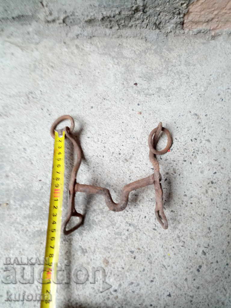 Auction Old forged reins Auction Old forged reins