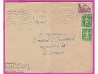 272017 / Βουλγαρία φάκελος 1950 Tarnovo Stalin Varna