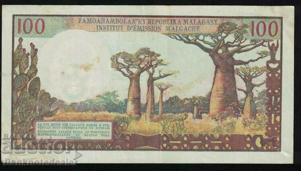 Madagascar 100 Francs 1966 Pick 57a Ref 4214 with price 55.00 BGN | € 28.12 Madagascar 100 Francs 1966 Pick 57a Ref 4214 with price 55.00 BGN | € 28.12