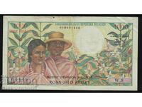 Madagascar 1000 Francs 1966 Pick 59 Ref 1446