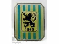 FOOTBALL BADGE-FC MUNICH 1860 GERMANY-RARE SIGN