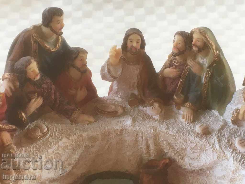 Auction STATUTE SCULPTURE FIGURE-CHRISTMAS THE SECRET DINNER NEW Auction STATUTE SCULPTURE FIGURE-CHRISTMAS THE SECRET DINNER NEW