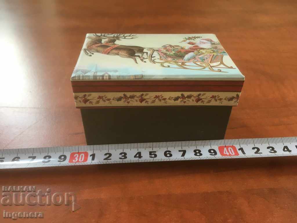 CHRISTMAS BOX NEW PRESSED CARDBOARD-RECTANGULAR with price 4.10 BGN | € 2.10 CHRISTMAS BOX NEW PRESSED CARDBOARD-RECTANGULAR with price 4.10 BGN | € 2.10