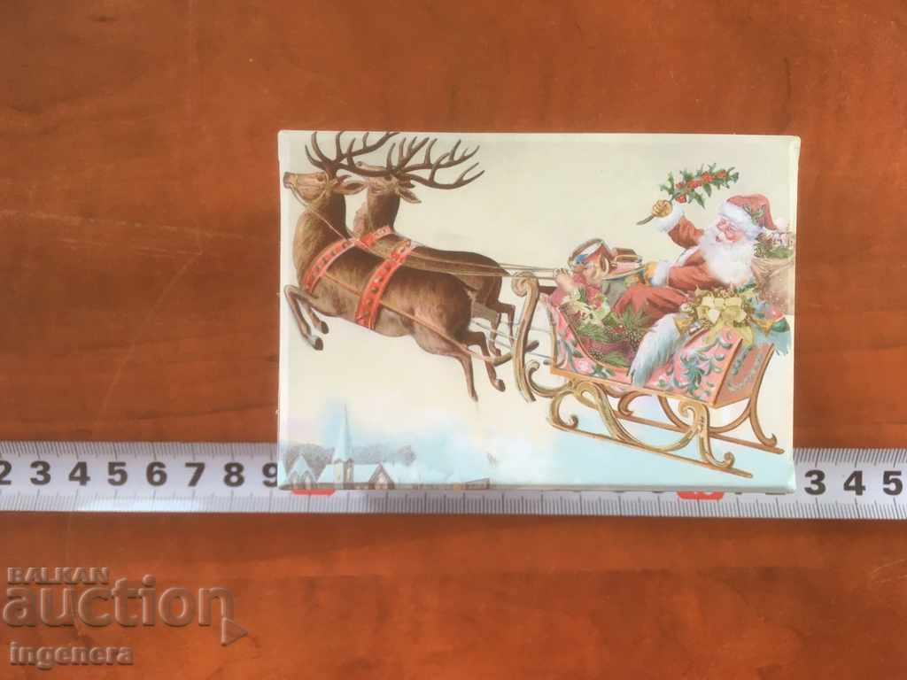 Auction CHRISTMAS BOX NEW PRESSED CARDBOARD-RECTANGULAR Auction CHRISTMAS BOX NEW PRESSED CARDBOARD-RECTANGULAR
