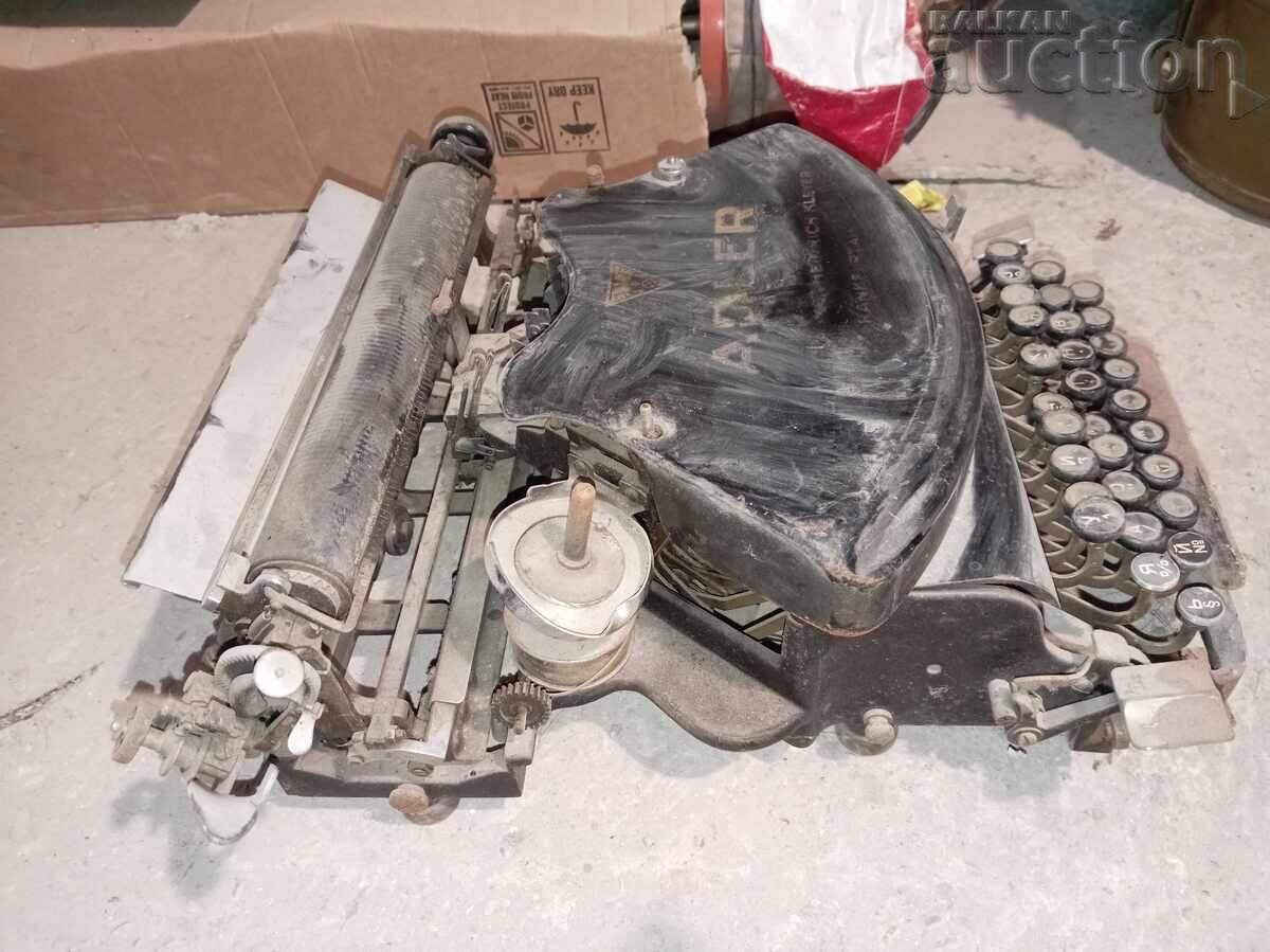 adler ADLER WW2 WWII Mașină de scris Georgi Kabakchiev - 7