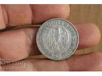 Monedă 5 mărci germane 1935