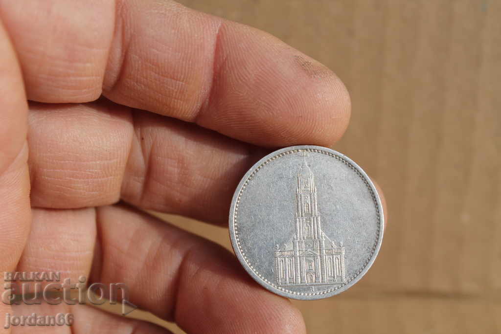 Монета 5марки 1935г - 5 Монета 5марки 1935г - 5