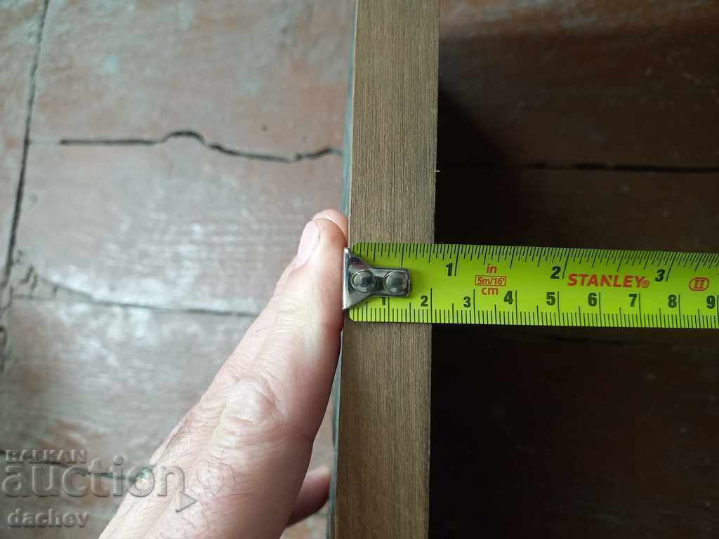 Стара Кована медна картина Български фолклор Невеста в носия - 5