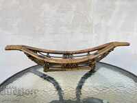 Beautiful bamboo fruit bowl / boat №1081