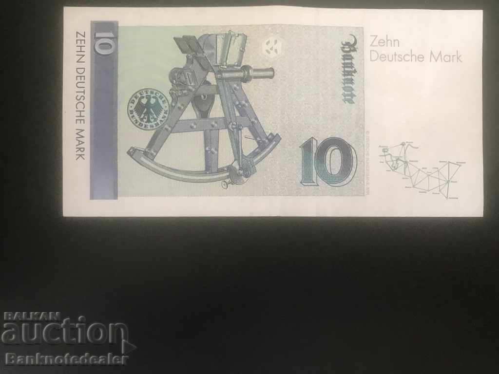 Germany 10 Deutsche Mark 1993 Pick 38c Ref 79L7 with price 17.00 BGN | € 8.69 Germany 10 Deutsche Mark 1993 Pick 38c Ref 79L7 with price 17.00 BGN | € 8.69