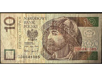 Polonia 10 Zlotych 1994 Pick 173a Ref 1085