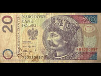 Poland 20 Zlotych 1994 Pick 174a Ref 0897