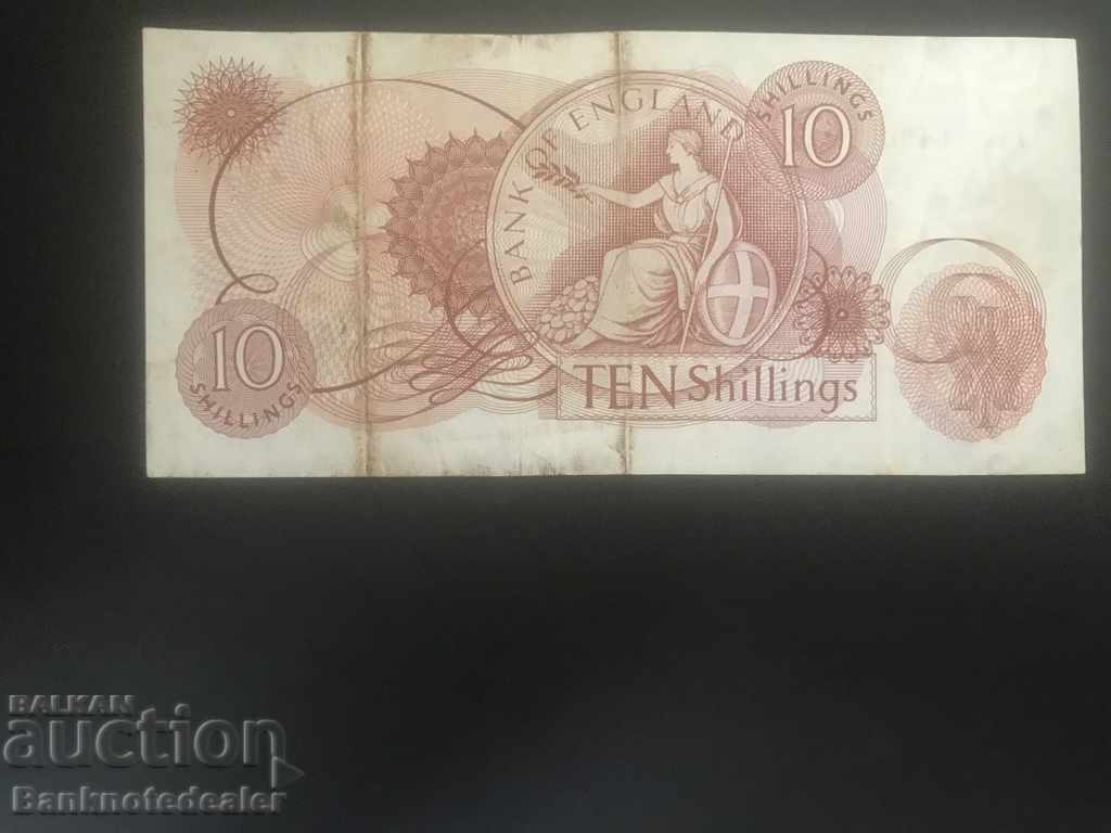 England 10 shillings 1960-61 L K Obrien Pick 373a Ref 2057 with price 14.00 BGN | € 7.16 England 10 shillings 1960-61 L K Obrien Pick 373a Ref 2057 with price 14.00 BGN | € 7.16
