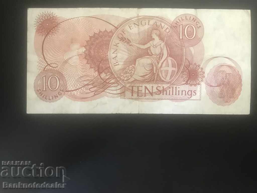 England 10 shillings 1966 J.S. Fforde Pick 373c Ref 6129 with price 12.00 BGN | € 6.14 England 10 shillings 1966 J.S. Fforde Pick 373c Ref 6129 with price 12.00 BGN | € 6.14