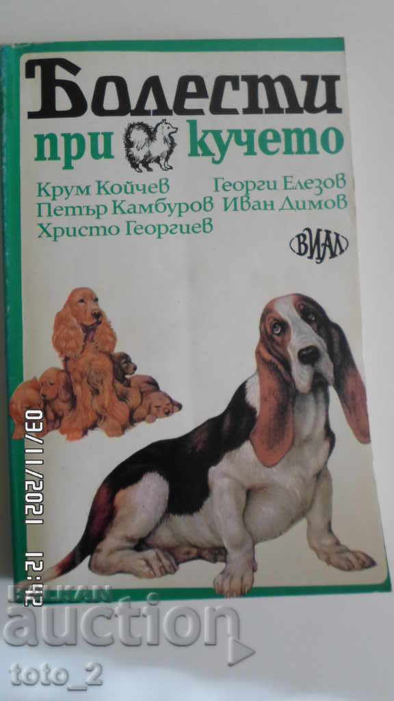 DISEASES OF DOGS - KOICHEV, KAMBUROV, GEORGIEV, ELEZOV, DIMOV