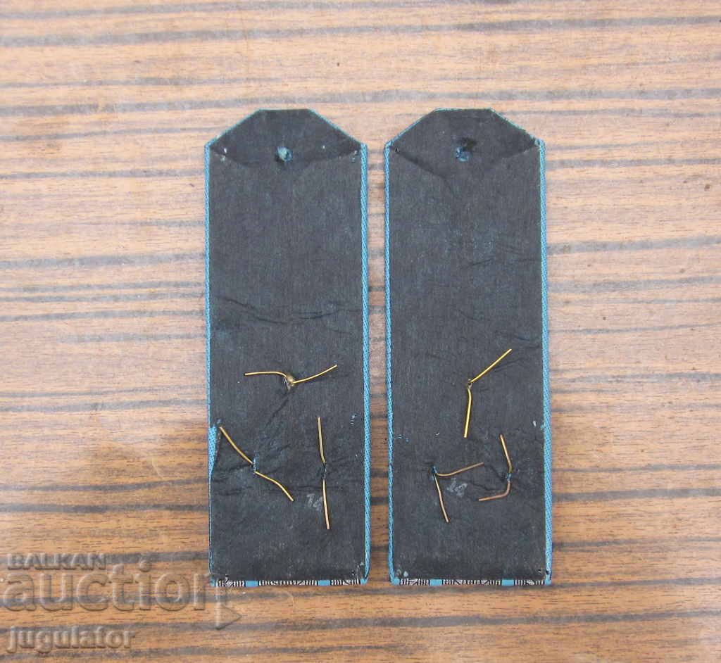 set of Bulgarian military air force pilot epaulets colonel - 5