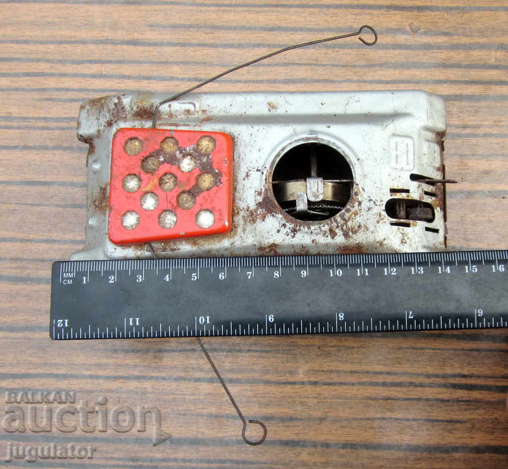 παλιό ρωσικό διαστημικό μεταλλικό μηχανικό παιχνίδι σεληνιακό ρόβερ - 7 παλιό ρωσικό διαστημικό μεταλλικό μηχανικό παιχνίδι σεληνιακό ρόβερ - 7