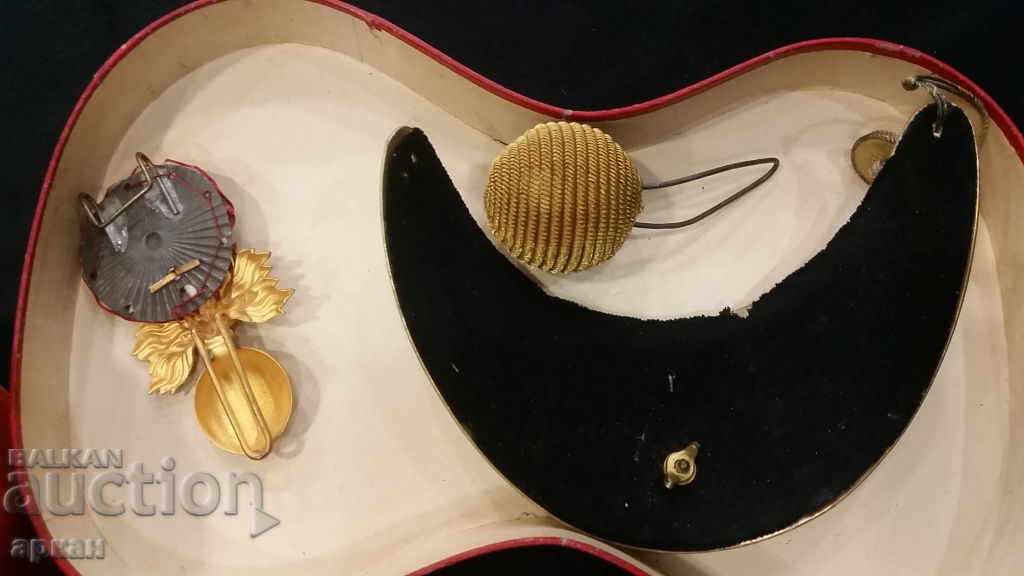 Auction  France set of epaulettes and ornaments