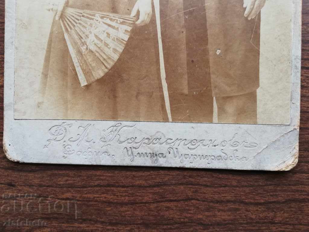 Old photo Hard cardboard with price 30.00 BGN | € 15.34