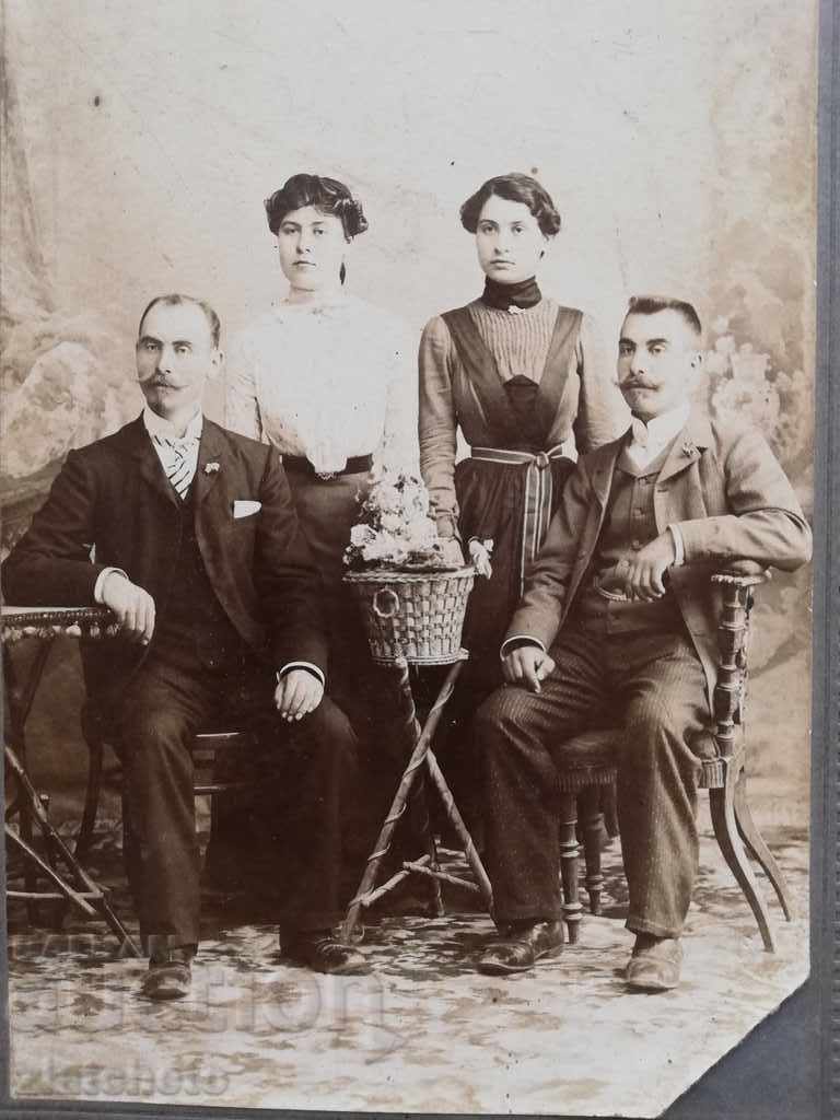 Old photo Hard cardboard with price 30.00 BGN | € 15.34