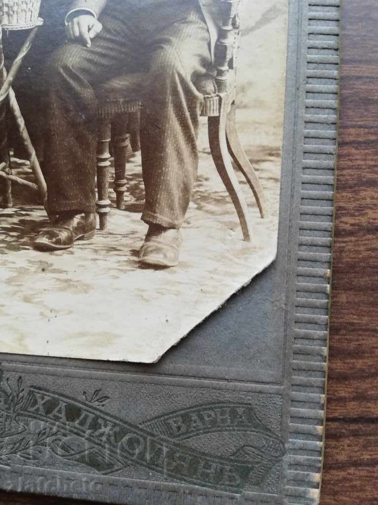 Auction  Old photo Hard cardboard