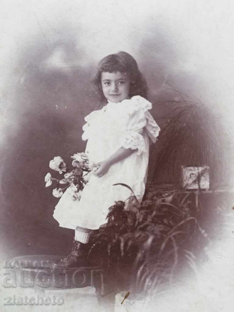 Old photo Hard cardboard with price 25.00 BGN | € 12.78