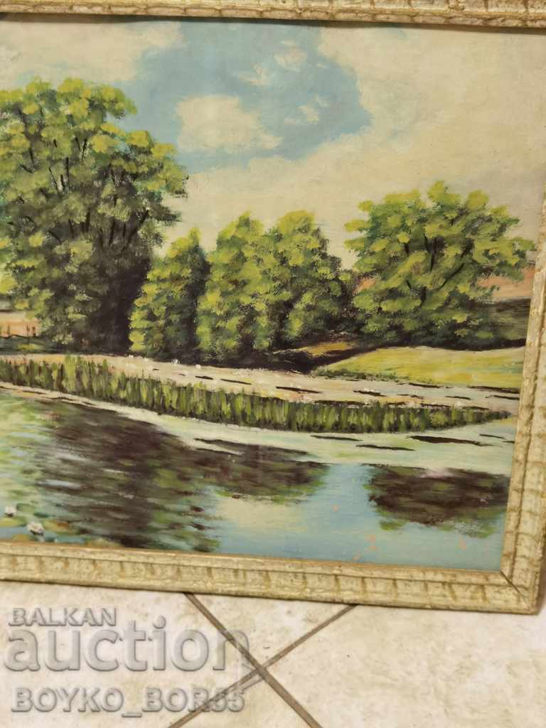 Auction Ancient Picture of the 50s of the 20th century Auction Ancient Picture of the 50s of the 20th century