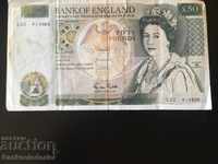Αγγλία 50 λίρες 1988 Gill Pick 381b Αναφ. 4595 πλαστογραφία