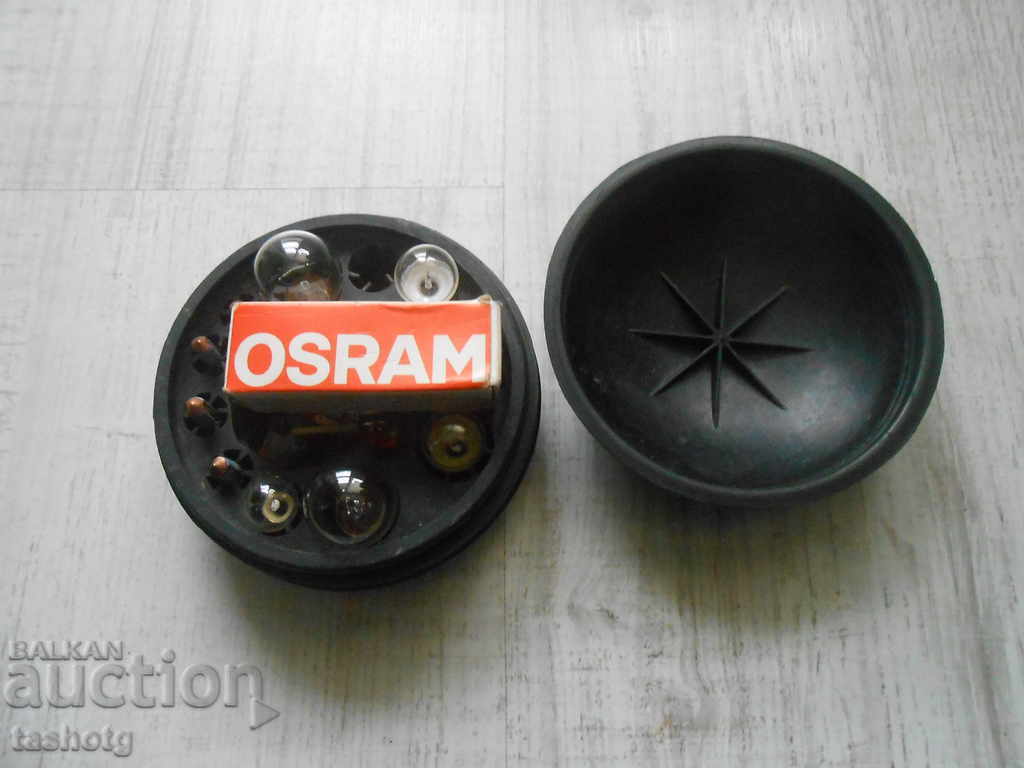 Auction  LARGE BAKELITE old box for car accessories + GIFT!