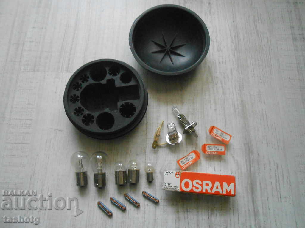 LARGE BAKELITE old box for car accessories + GIFT! - 5