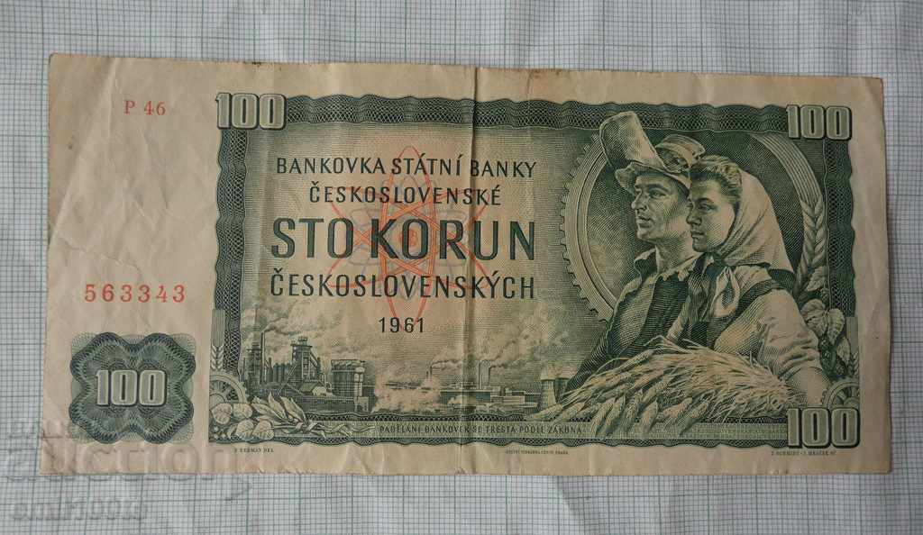 100 κορώνες 1961 Τσεχοσλοβακία