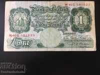 England 1 Pound 1949 -55 P S Beale Pick 369 Ref 1623