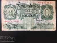 England 1 Pound 1949 -55 P S Beale Pick 369 Ref 8029